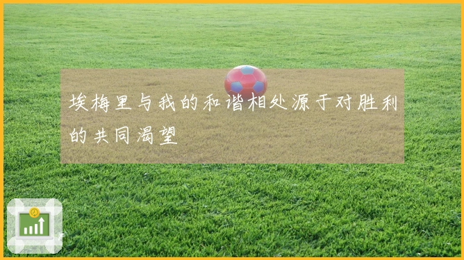 埃梅里与我的和谐相处源于对胜利的共同渴望
